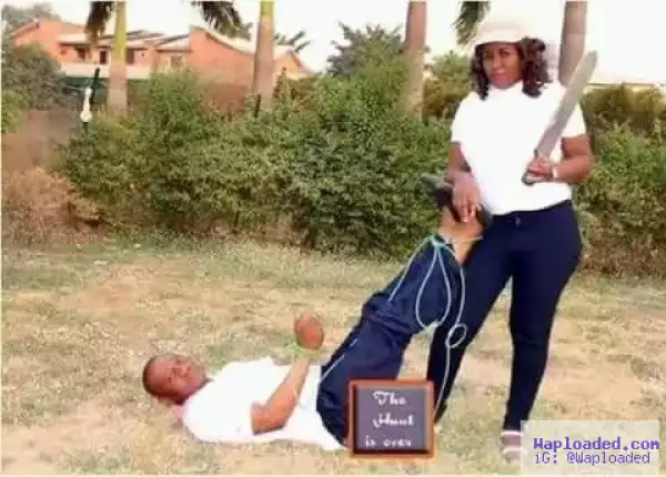 Check Out This Pre-Wedding Picture... Lol